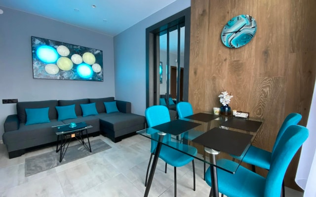 Апартаменты Морское шале с террасой в Kristall Hotel & Spa