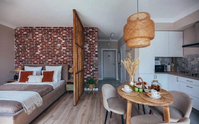 Апартаменты Boho Room в 100 метрах от моря