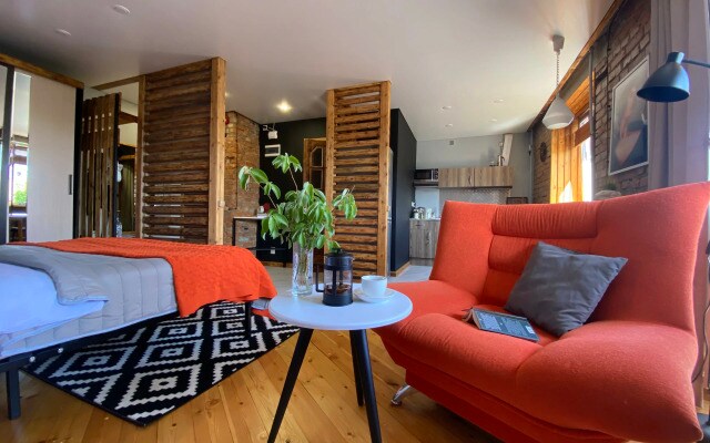 Апартаменты Hygge Karelia в стиле Art Loft