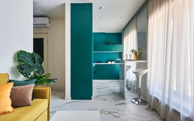 Апартаменты Red Apartments Сосновый Бор апартамент Монстера