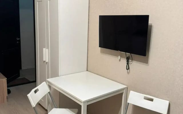Квартира Новая студия Дайкер Сити до 2 человек у метро Прокшино