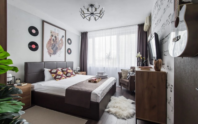 Квартира GM Apartments в стиле Рок-н-ролл с видом на Кремль