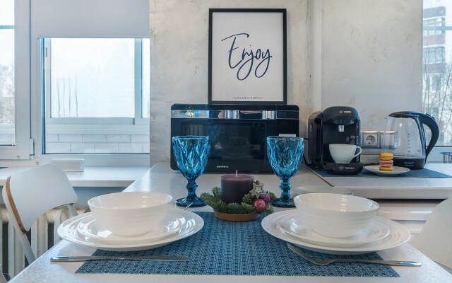 Квартира Moscow Deluxe Apartments Comfy Studio in Koptevo