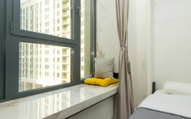 Апартаменты #2 Black studio for 2+2 by Lo Apartments