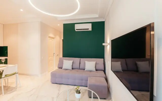 Апартаменты Red Apartments Арт Лайт Сити Апартамент Элли