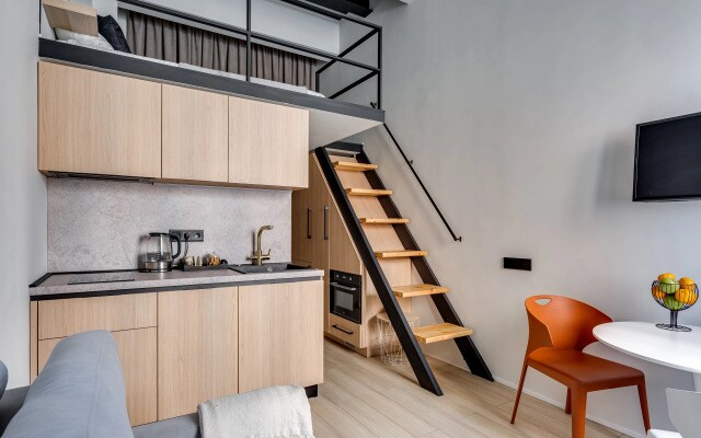 Апартаменты Двухуровневые апартаменты Estetic House в ЖК Loft FM