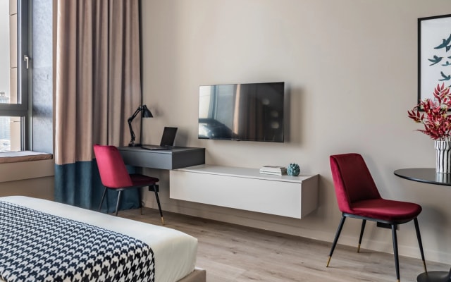 Квартира Moscow Deluxe Apartments Alcon Tower