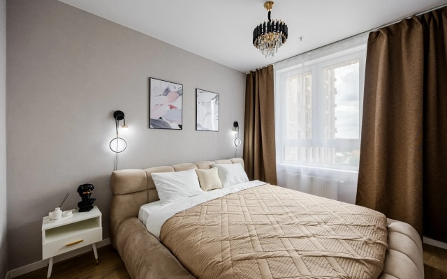 Квартира Стильная 2-к. квартира, 64 м², 3 кровати