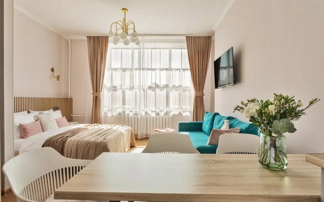 Квартира JN Apartments Четырехместная Студия с Видом на Парк