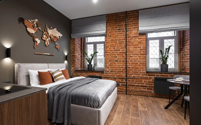 Квартира GM Apartments Стильная Лофт 3 у Кремля
