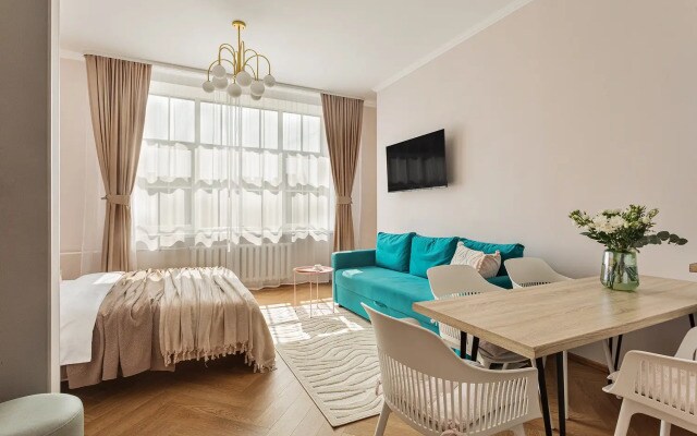 Квартира JN Apartments Четырехместная Студия с Видом на Парк