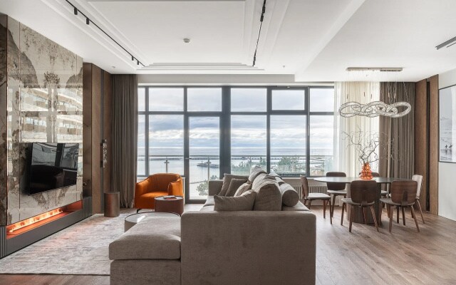 Апартаменты Трехкомнатные Luxury Dubai с двумя спальнями