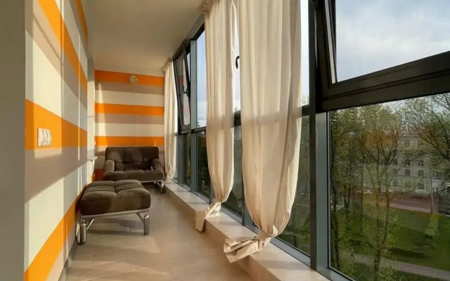 Апартаменты Sun&River 1-к. кв. с терассой
