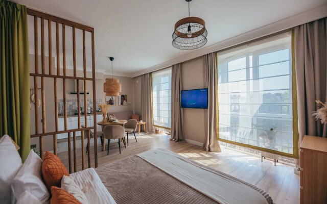 Апартаменты Boho Room в 100 метрах от моря