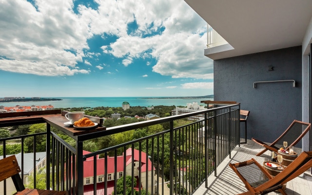 Апартаменты от Топ Геленджик Gelendzhik Bay видовой Royal Suite 2+2 гостя