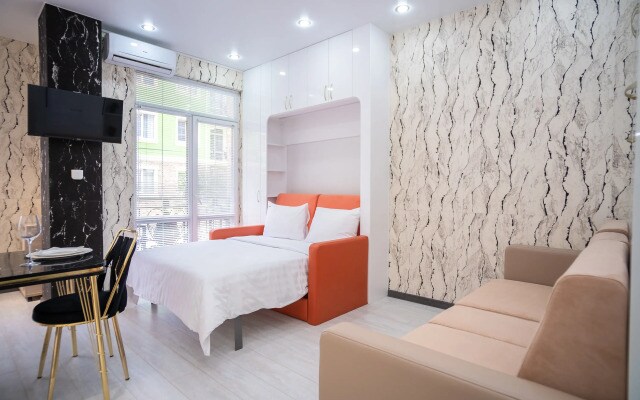 Апартаменты Red Apartments Арт Лайт Сити Вега