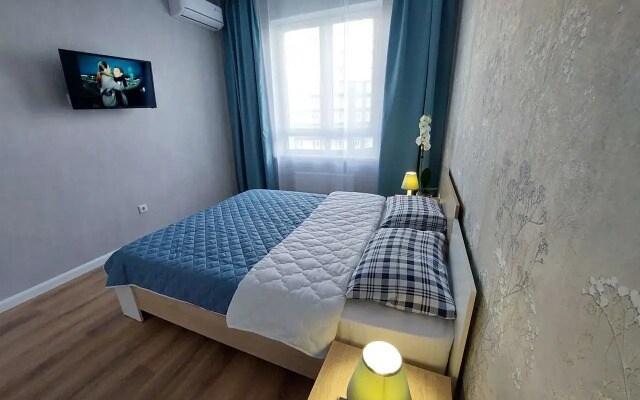Квартира с видом на реку Кубань у парка Солнечный остров