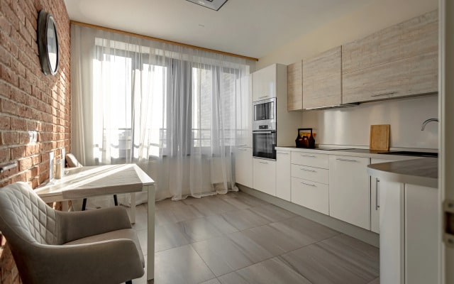 Апартаменты Lalapart Loft Style с лоджией и отдельной кухней в ЖК Савеловский Сити