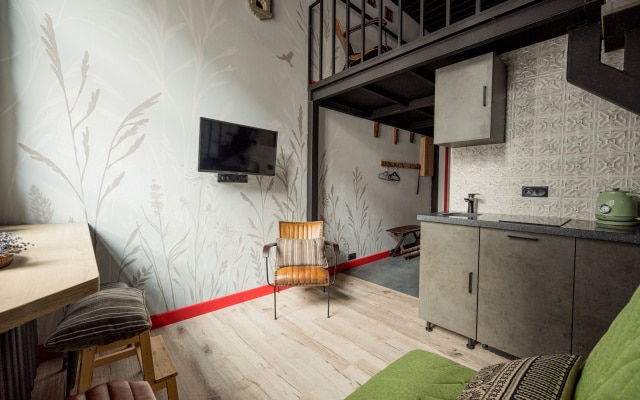 Квартира Moscow Deluxe Apartments Soho Bohemian Loft