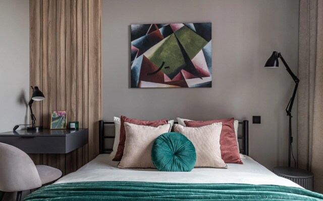 Квартира Moscow Deluxe Apartments Family Suite Silver Fountain