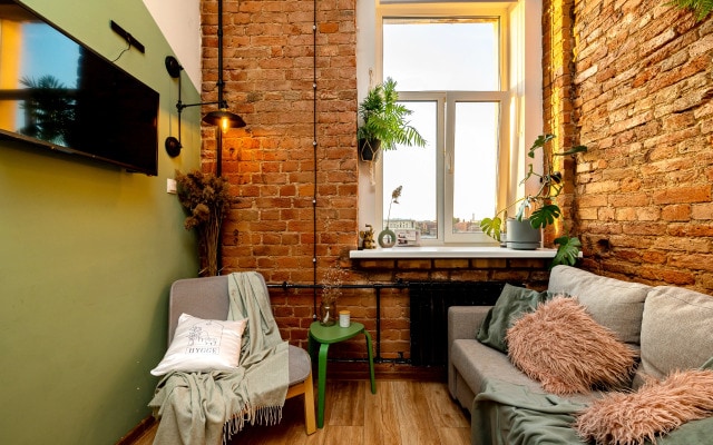 Апартаменты Green Loft Neva View с видом на Неву