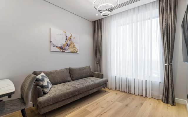 Апартаменты Flat Inn в ЖК дом "Чкалов" 20 этаж на Курском Вокзале