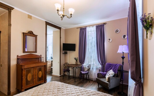 Квартира Vyborg Velvet Aparts Прованс в Рыбном переулке