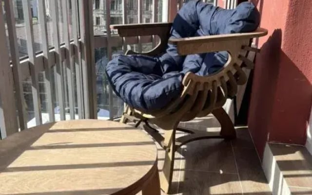 Апартаменты Бархат с балконом в центре города