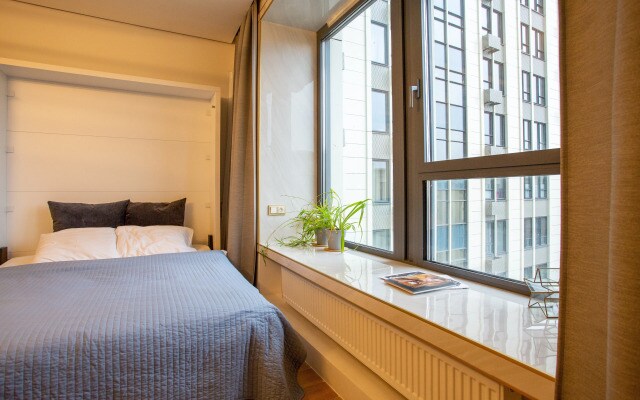 Апартаменты #3 White studio for 2+2 by Lo Apartments