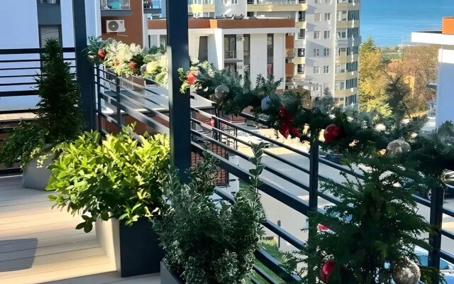 Апартаменты Casablanka Hit с большой террасой  с видом на море