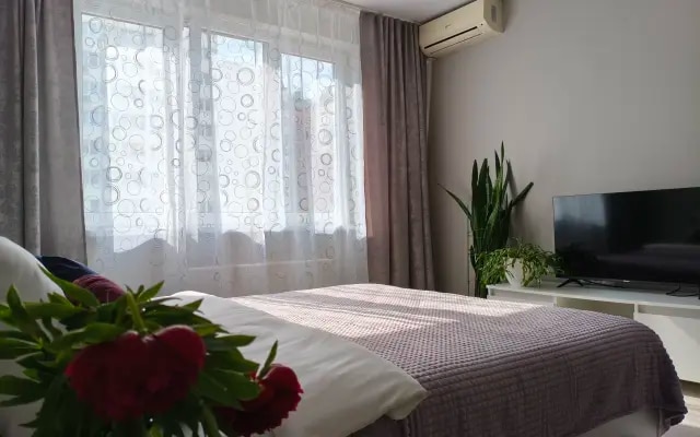 Квартира 900м от пляжа Алексино