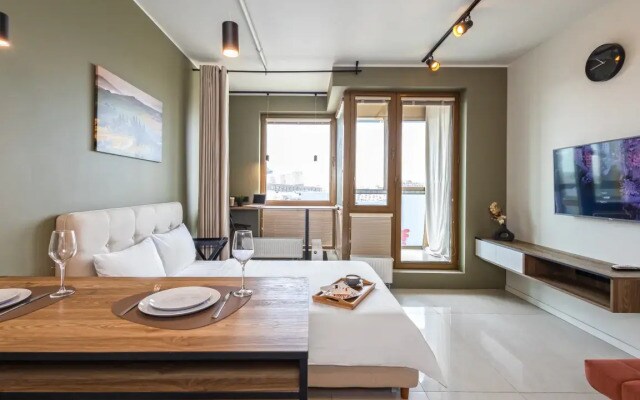 Апартаменты Студия с Видом на Город Elite Apartments