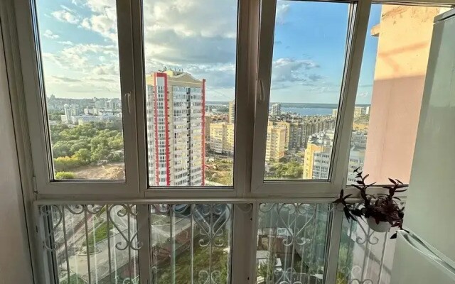 Апартаменты 2-ка с Видом на Волгу Реку и Город