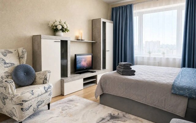 Квартира Уютная однушка у метро Комендантский проспект