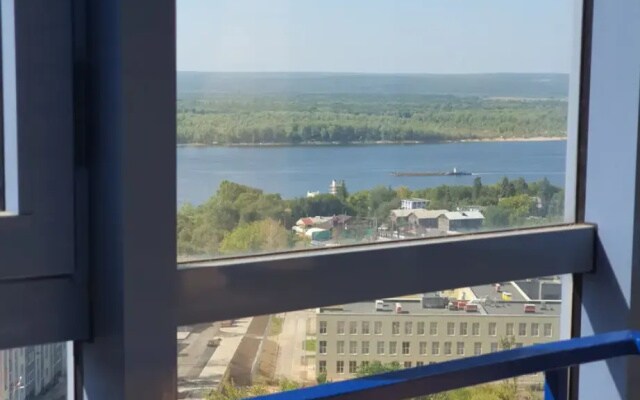 Квартира EL'HOME Евродвушка с панорамным видом на Волгу