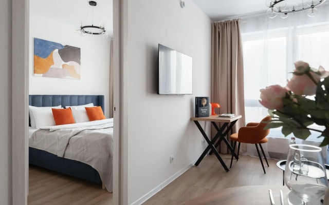 Апартаменты SMART LOFTS | Modena | Отдельная спальня | 7 мин до метро Бутырская