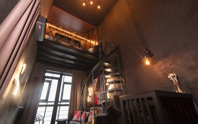 Квартира Rest in the brutal loft style
