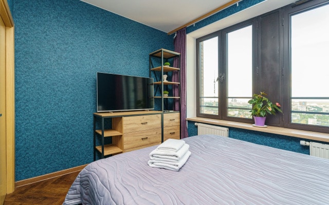 Квартира Lalapart Vintage House с отдельным рабочим кабинетом в небоскребе