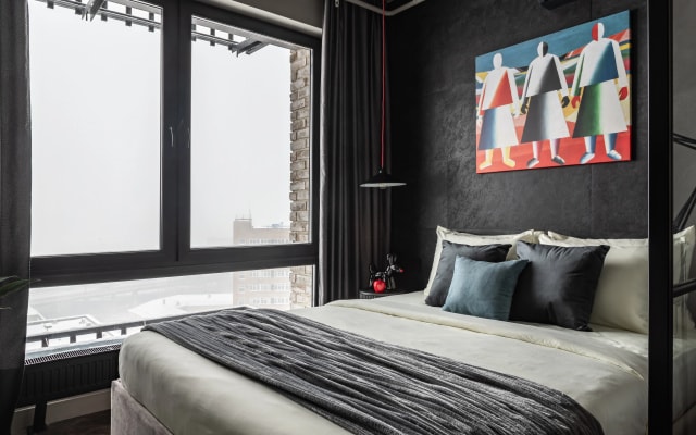 Квартира Moscow Deluxe Apartments Myata Grand Loft Малевич