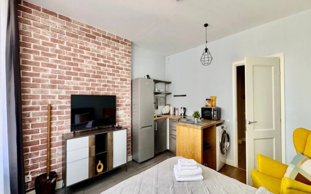 Апартаменты Lalapart Cozy loft на 18 этаже в ЖК Савеловский Сити
