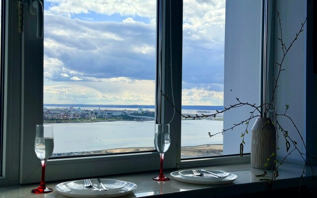 Квартира Happy View квартира с потрясающим видом на город
