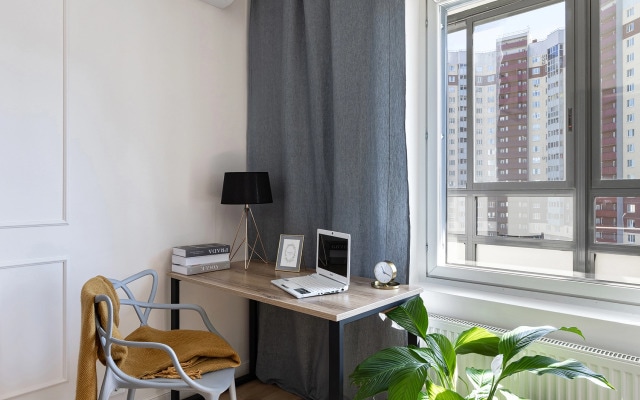 Квартира у клиники МЧС Piter Apartments (парковка, кондиционер)