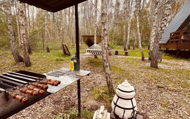 Шале A-frame Вблизи Реки Днепр