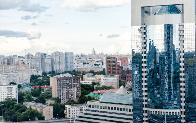Апартаменты River Side Moscow City Мраморное море