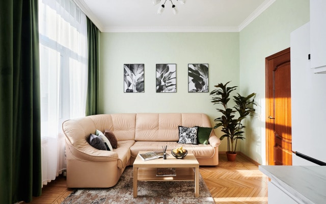 Квартира GM Apartments Трёхкомнатная с видом на Тверскую