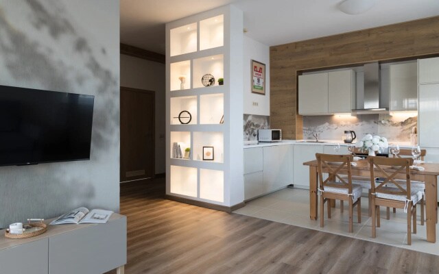 Апартаменты Red Apartments Парковый Квартал Олимп