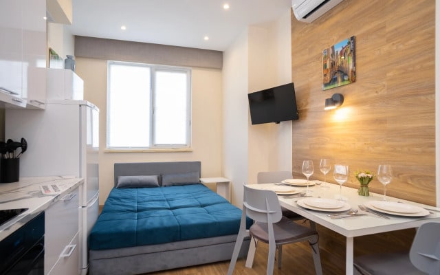 Апартаменты RED APARTMENTS Арт Лайт Сити апартамент Марк