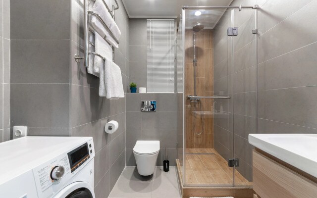 Апартаменты SMART LOFTS | Aquamarine | Вид с 24 этажа на закат | ЖК бизнес-класса
