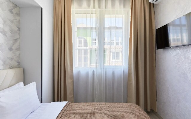 Апартаменты Red Apartments Арт Лайт Сити Грей