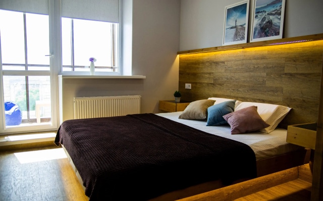 Апартаменты с Панорамным Балконом 1122